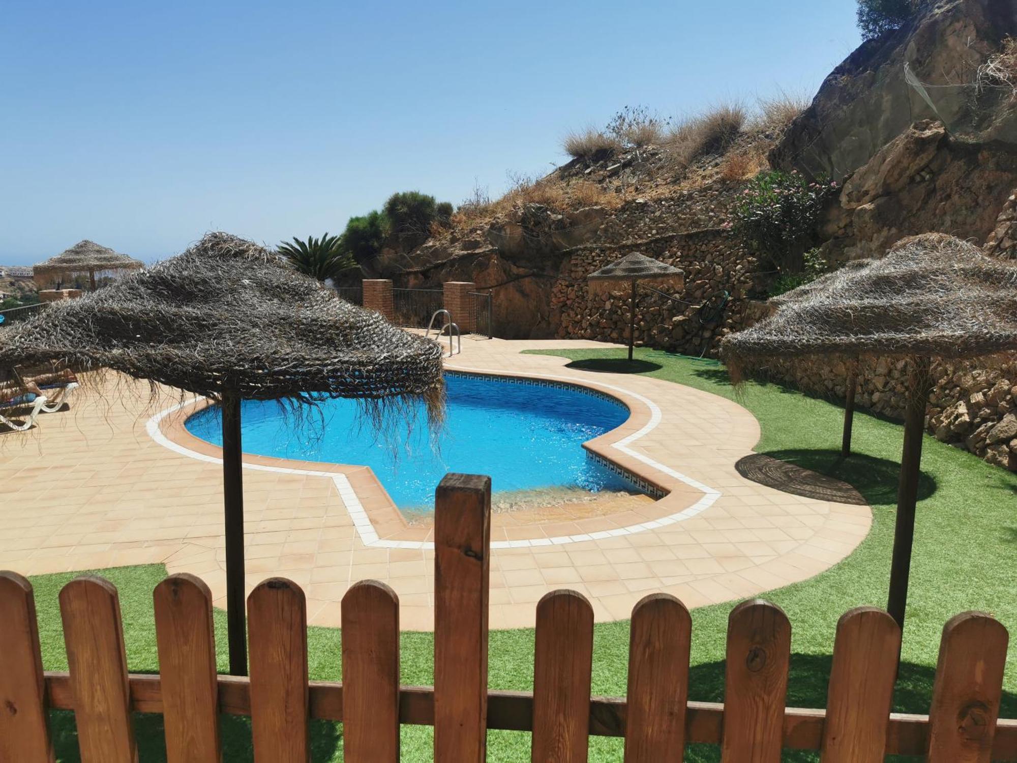 Apartamento Maria Platero Centrico Y Con Las Mejores Vistas Del Casco Antiguo La Montana Y El Mar Mediterraneo Frigiliana Eksteriør billede